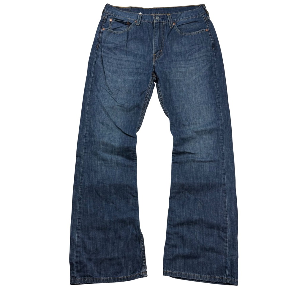 Levis 527 Slim Bootcut Jeans Mens 33x32 Medium Wash Blue Denim 05527-0239